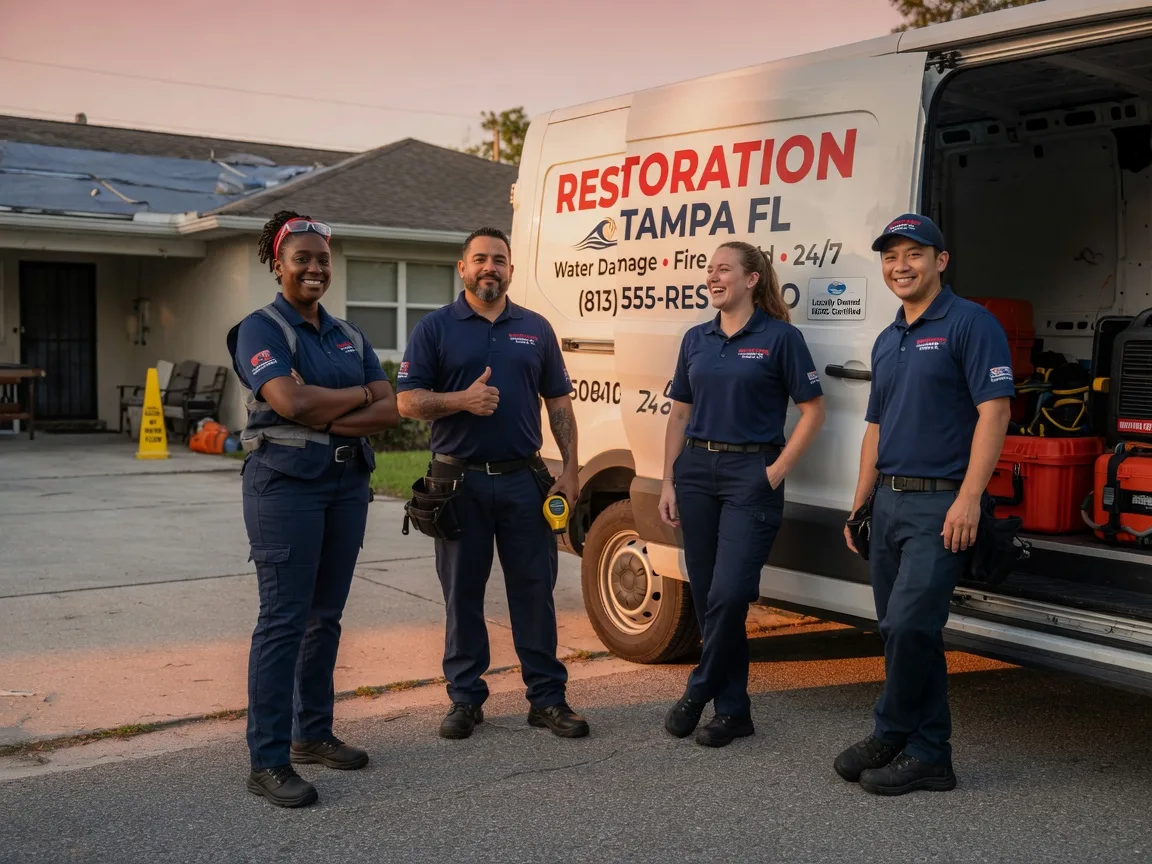 Water Damage Restoration company in Tatums, OK